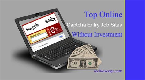 Top 13 Online Captcha Entry Job Sites List .